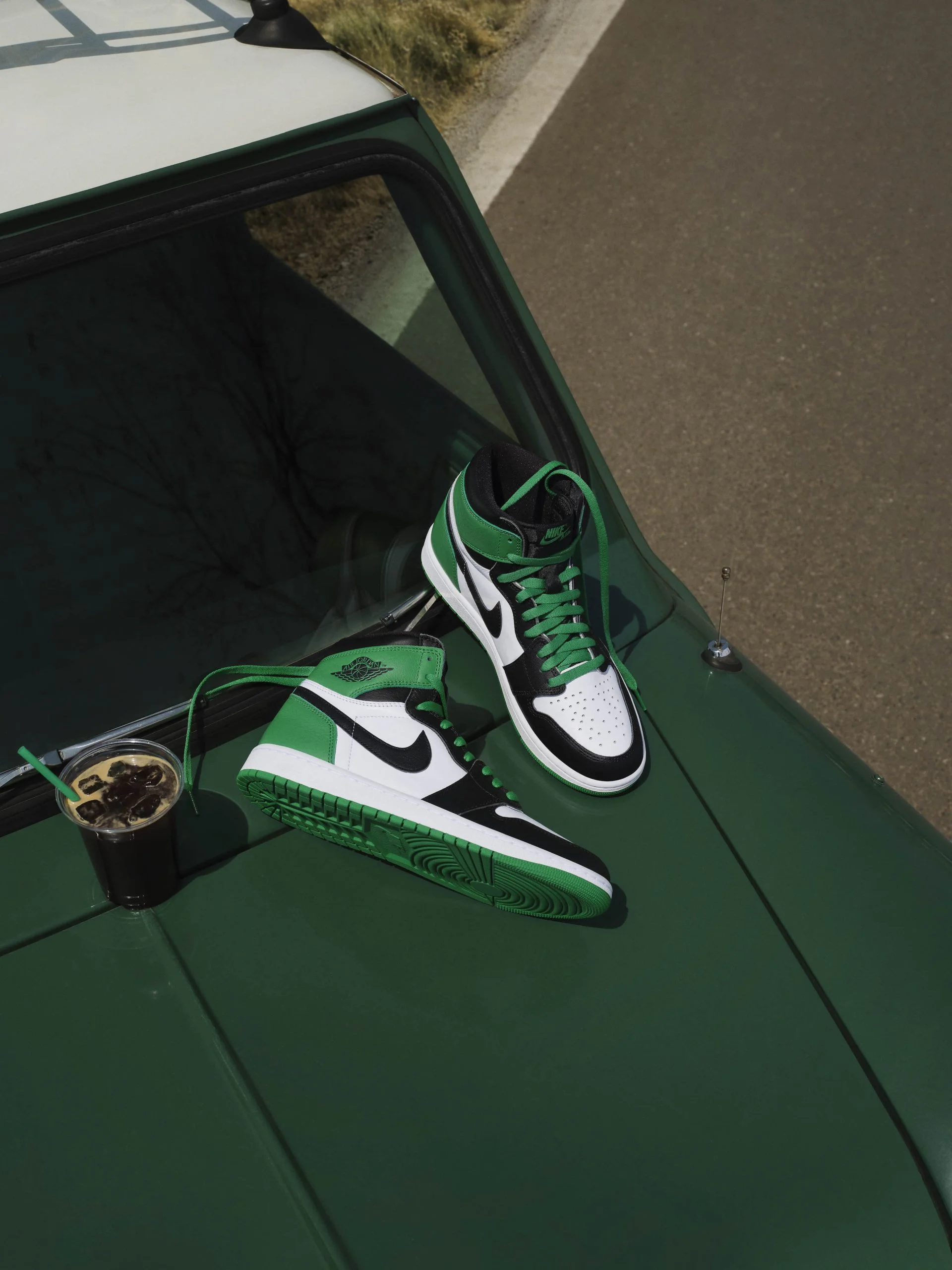 2023 Jordan AJ1 Luck Green - Jordan Photography by Kresnikwang